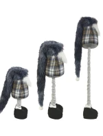 DEKORATIVNÍ TRPASLÍK NA TELESKOPU 38-88CM ŠEDÝ