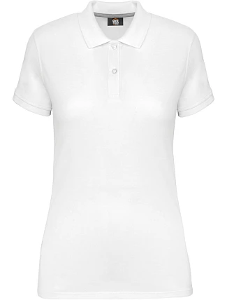 WK WK 275 Dámské pracovní piqué polo z těžké bavlny 20.W275 white WK WK 275 Dámské pracovní piqué polo z těžké bavlny 20.W275 white