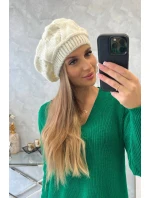Dámská čepice Sofia K369 ecru