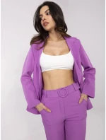 Kalhoty DHJ SP 18737.08 fialové