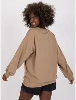 Dámská mikina EM BL U536/2.00 světle hnědá Dámská mikina EM BL U536/2.00 světle hnědá
