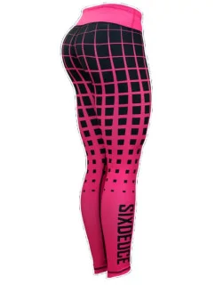 Dámské fitness legíny Six Deuce Pink Halftone - růžová - Litexo