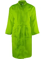 The One Towelling Bathrobe Župan 48.1011 lime