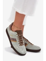 Dámské Nízké Sněhule Z Semiše Big Star SS274678 HI-POLY SYSTEM Mátové