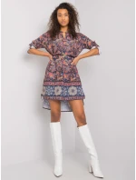 Šaty DHJ SK 5766.60 tmavě modré Šaty DHJ SK 5766.60 tmavě modré