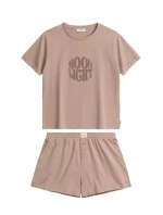 Dámské pyžamo 487 beige - Atlantic