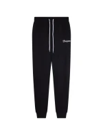 Champion Dámské kalhoty s žebrovanými manžetami černé 118256 KK001 dámské