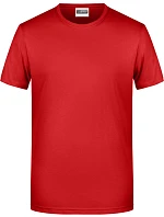Daiber 8008 Pánské tričko z bio bavlny 02.8008 red Daiber 8008 Pánské tričko z bio bavlny 02.8008 red