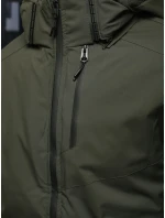 Pánská zimní bunda s kapucí zelená FashionStreet TX5118