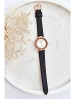 Dámské kožené hodinky Giorgio&Dario Classic v Černy Dámské kožené hodinky Giorgio&Dario Classic v Černy