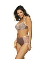 Plavky Martha Dark Taupe M-477 (6) - Marko Plavky Martha Dark Taupe M-477 (6) - Marko