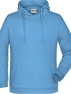 Daiber JN 796 Pánská mikina s kapucí 02.0796 sky blue