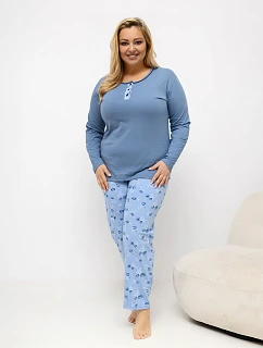 Pohodlná pyžama pro plnoštíhlé model 226131 Forever Pink