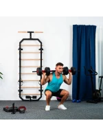 HMS SGN140 sada závaží 6v1 (činka, činky a kettlebell) 40 kg