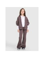 Dívčí tepláky s rozšířenými nohavicemi 4F 4FJRAW25TTROF1599-51S