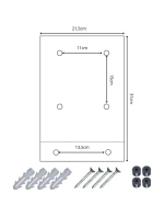 POŠTOVNÍ SCHRÁNKA 21.5X9X31CM 1067537 SASKA GARDEN