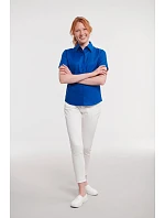 Russell Athletic 933F Halenka Oxford s krátkým rukávem 11.933F bright navy Russell Athletic 933F Halenka Oxford s krátkým rukávem 11.933F bright navy