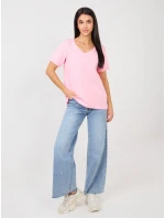 Tričko RV TS A1094.45 světle růžové