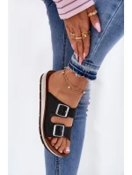 Dámské Sandały S Přezkami Inblu CP000042 Černé