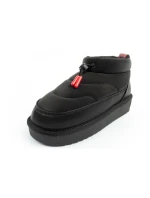 D.Franklin snow boots dámské zimní módní zateplené boty černé dámské