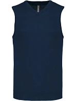 Kariban K 969 Pánská svetrová vesta s výstřihem do V 20.K969 navy Kariban K 969 Pánská svetrová vesta s výstřihem do V 20.K969 navy