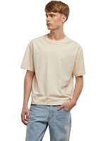 Build your Brand BY 439 Pánské těžké tričko "Cropped Oversize" 56.0439 sand Build your Brand BY 439 Pánské těžké tričko "Cropped Oversize" 56.0439 sand