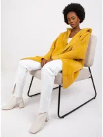 Dámský kabát MBM PL 1518.95P tmavě žlutý Dámský kabát MBM PL 1518.95P tmavě žlutý