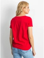 Tričko RV TS 4838.68P červená Tričko RV TS 4838.68P červená