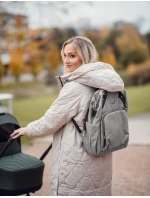 Dámský batoh na kočárek Engelis Vuch Vela Grey