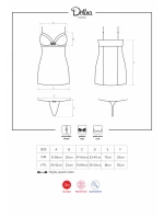 Košilka Dotina chemise - Obsessive Košilka Dotina chemise - Obsessive