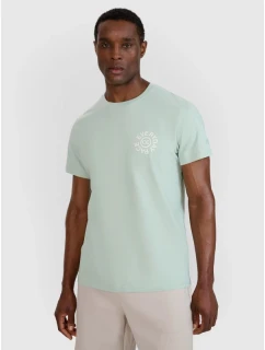 Pánské tričko s potiskem 4F 4FWSS25TTSHM1980-47S