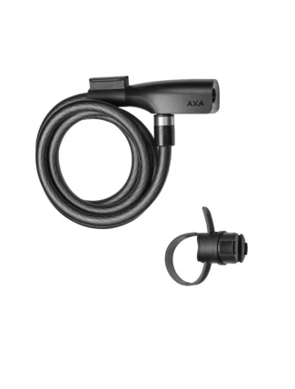 AXA RESOLUTE 1x120 kabelová spona černá dětský klíč