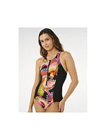 Dámské plavky RIP CURL Mirage Zip Front One Piece, vícebarevné