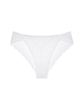 Dámské kalhotky Amourette Highleg Tai - WHITE - bílé 0003 - TRIUMPH Dámské kalhotky Amourette Highleg Tai - WHITE - bílé 0003 - TRIUMPH