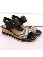 Remonte W RKR646 kožené sandály na platformě Remonte W RKR646 kožené sandály na platformě