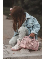 Dětské zateplené boty na zip Růžové Dolida Dětské zateplené boty na zip Růžové Dolida