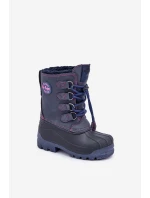 Vysoké Teplé Dětské Sněhule Se Stahováním Modré Lee Cooper LCJ-24-44-2843K Vysoké Teplé Dětské Sněhule Se Stahováním Modré Lee Cooper LCJ-24-44-2843K