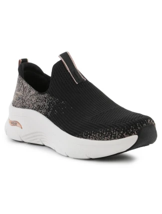 Boty Skechers Skechers Arch Fit D'Lux - Glimmer Dust W 149689-BKRG Boty Skechers Skechers Arch Fit D'Lux - Glimmer Dust W 149689-BKRG