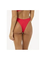 Plavky RIP CURL Premium Surf Hi Leg Skimpy, červené Plavky RIP CURL Premium Surf Hi Leg Skimpy, červené