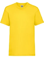 Fruit of the Loom Kids Valueweight T Dětské tričko 16.1033 yellow
