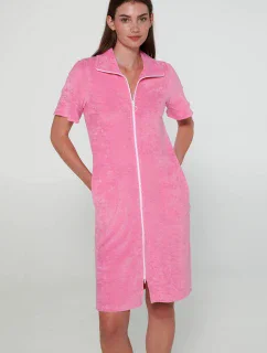 Vamp - Šaty froté s krátkými rukávy 20557 - Vamp