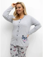 DU PI pyžamo FP 504.17 šedé