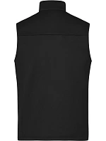 Daiber JN 1170 Pánská 3-vrstvá softshellová vesta 02.1170 black