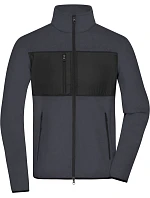 Daiber JN 1312 Pánská fleecová bunda 02.1312 carbon/black Daiber JN 1312 Pánská fleecová bunda 02.1312 carbon/black