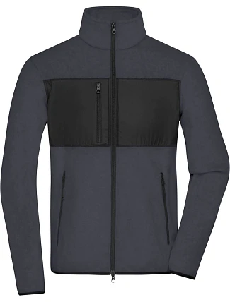 Daiber JN 1312 Pánská fleecová bunda 02.1312 carbon/black Daiber JN 1312 Pánská fleecová bunda 02.1312 carbon/black