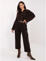 Košile IT KS 22390.81 tmavě hnědá