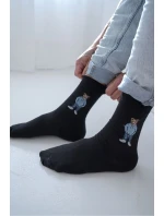 PÁNSKÉ PONOŽKY AVANGARD MEDVÍDEK V MODRÉ MIKINĚ 0125.109