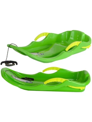 PLASTOVÁ POUZDRA SE ZÁVODNÍMI BRZDAMI V ZELENÉ BARVĚ