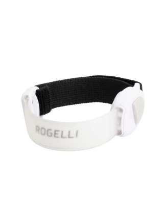 Rogelli LED páska na ruku bílá