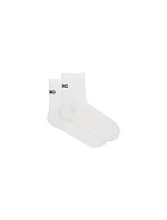 Cyklistické ponožky POC Cadence Road Short Socks, bílé